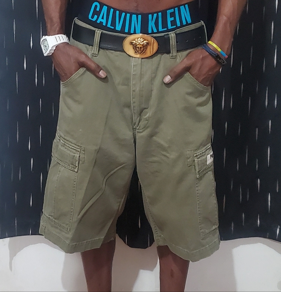 Polo Ralph Lauren Jeans Cargo Shorts Army Olive Men's Size 36